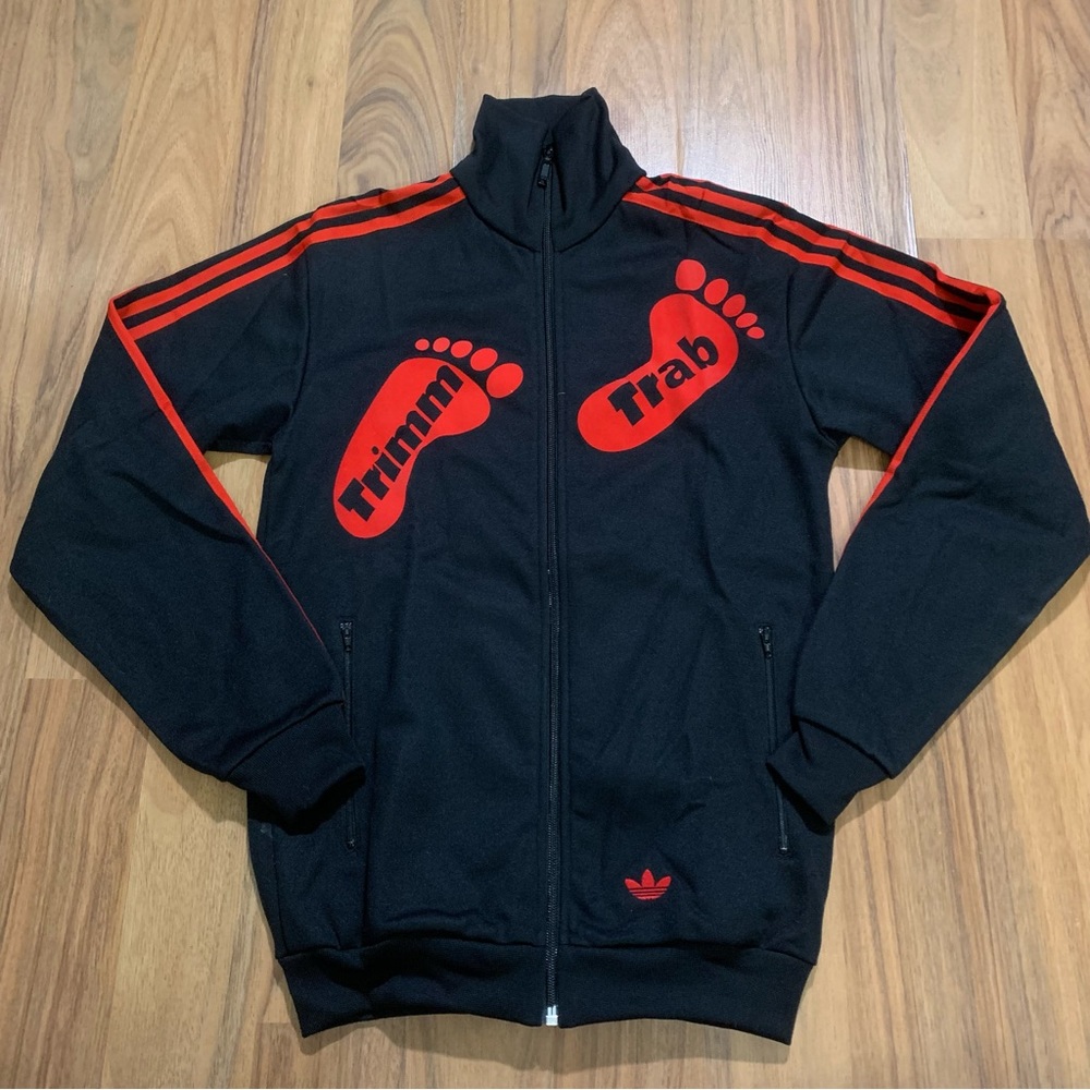 Adidas Originals 2004 Trimm Trab TT Track Runner Jacket Men’s XS Full Zip